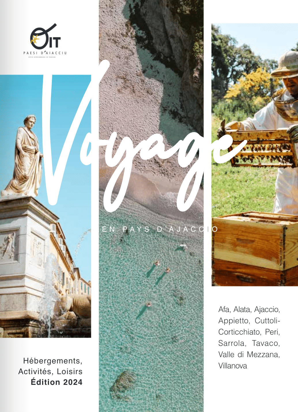 brochures voyage pays ajaccio